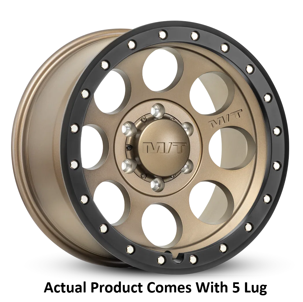 274506 – M.T. WHEEL Wheel, 20 Inch Diameter x 9 Inch Width 5 x 127 Millimeter/ 5 x 5.00 Inch Bolt Pattern 0 Millimete...